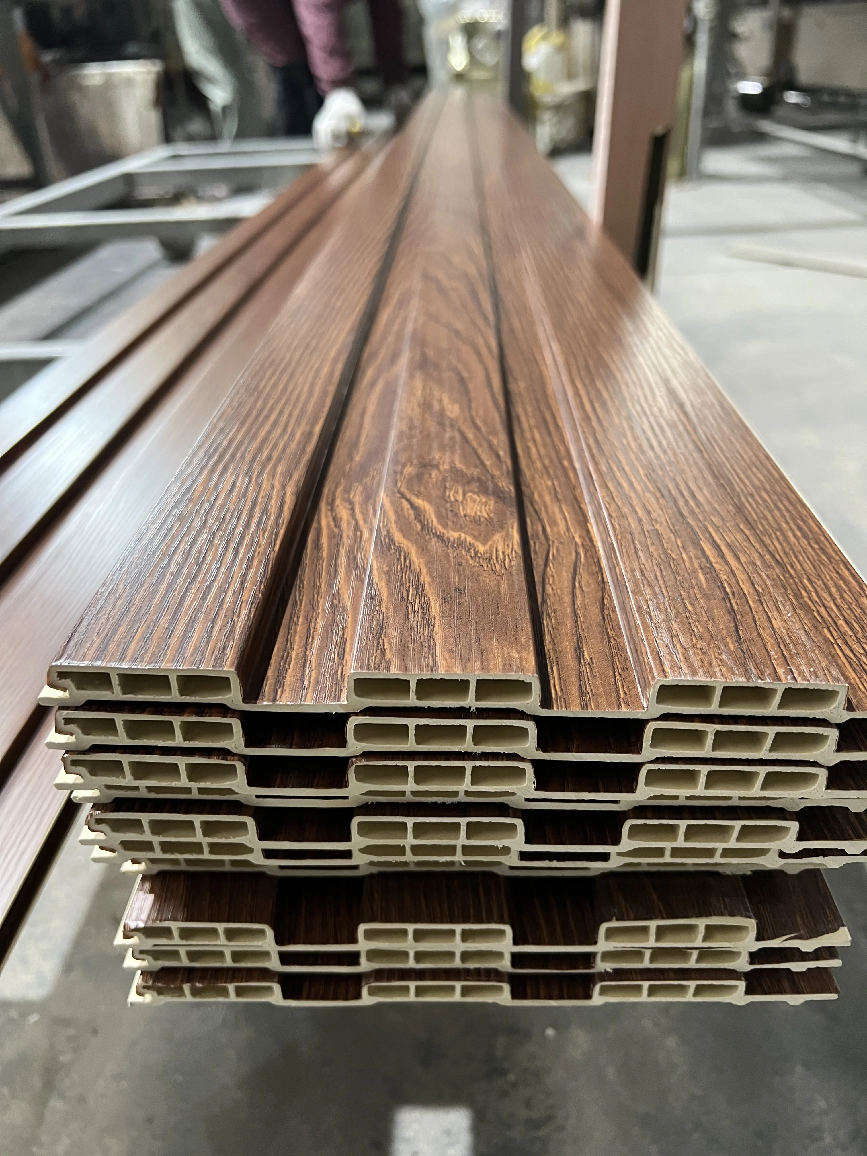 Hot Selling Composite Panel Cladding Laminated Wood Substitute Wpc Wall Panels