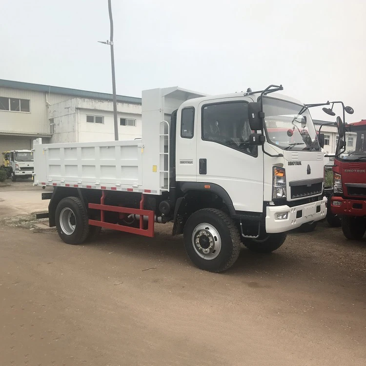 3 Ton 5 Ton Loading HOWO Mini Dump Truck 4x2 Tipper Dumper Trucks for Sale