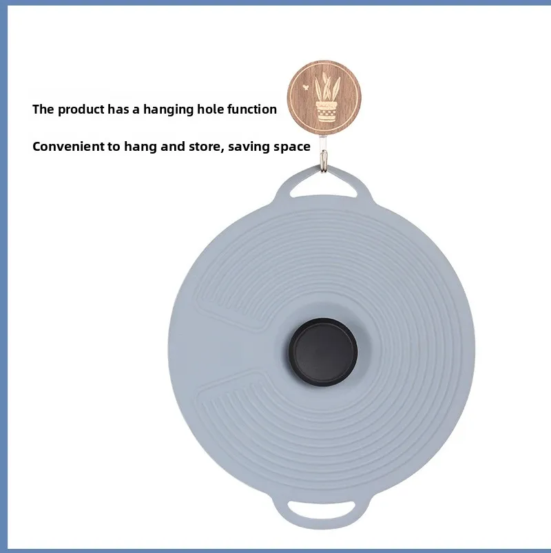 3-Piece Set Silicone Anti-Overflow Dustproof Fresh-Keeping Seal Anti-Slip Kitchen Bowl Cover Fresh-Keeping Pot Parts manufacture