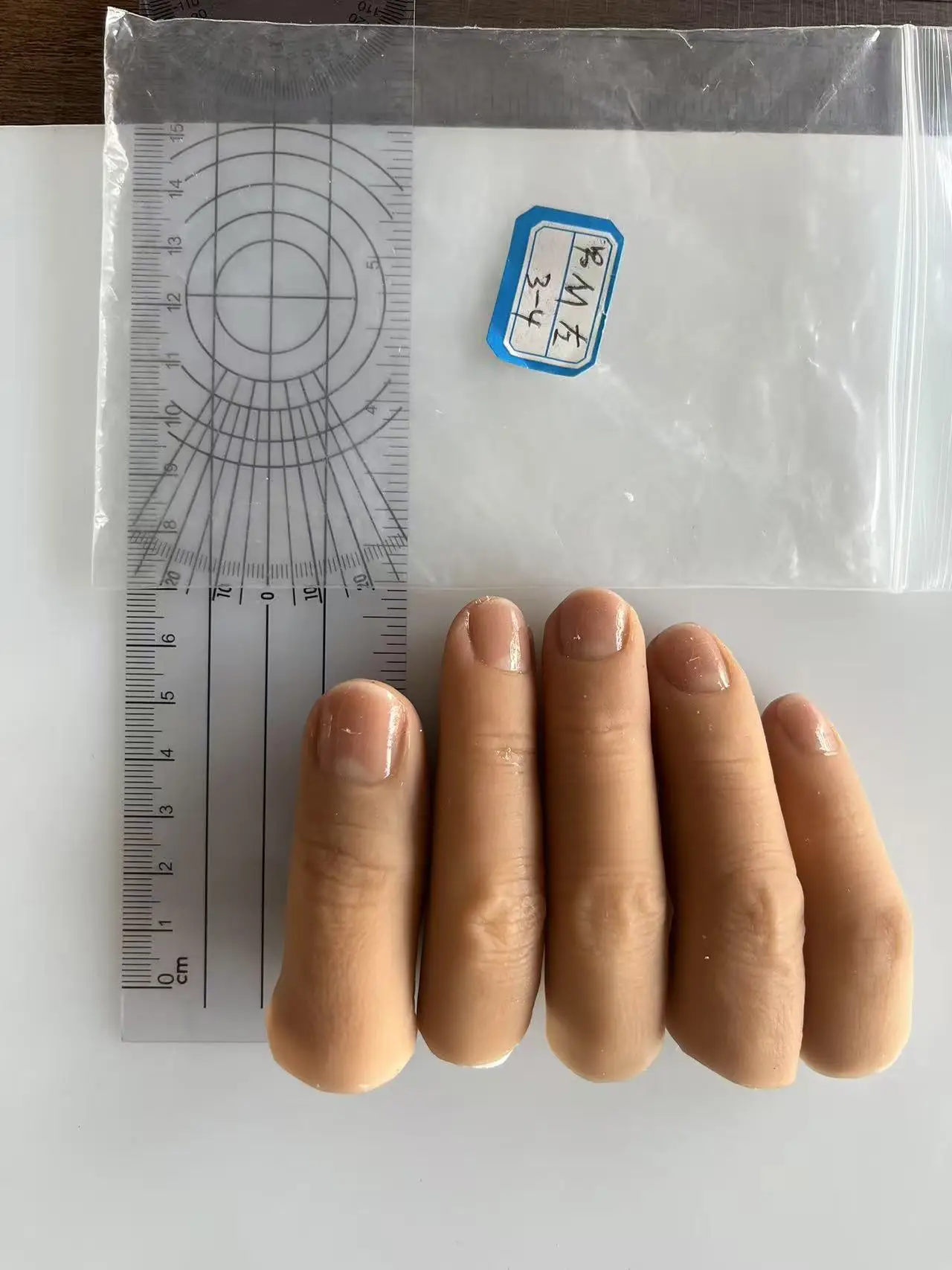Normal Size Silicone Finger Prosthesis Cosmetics Implants Interventional Materials Custom Sized Prosthetic Artificial Limb