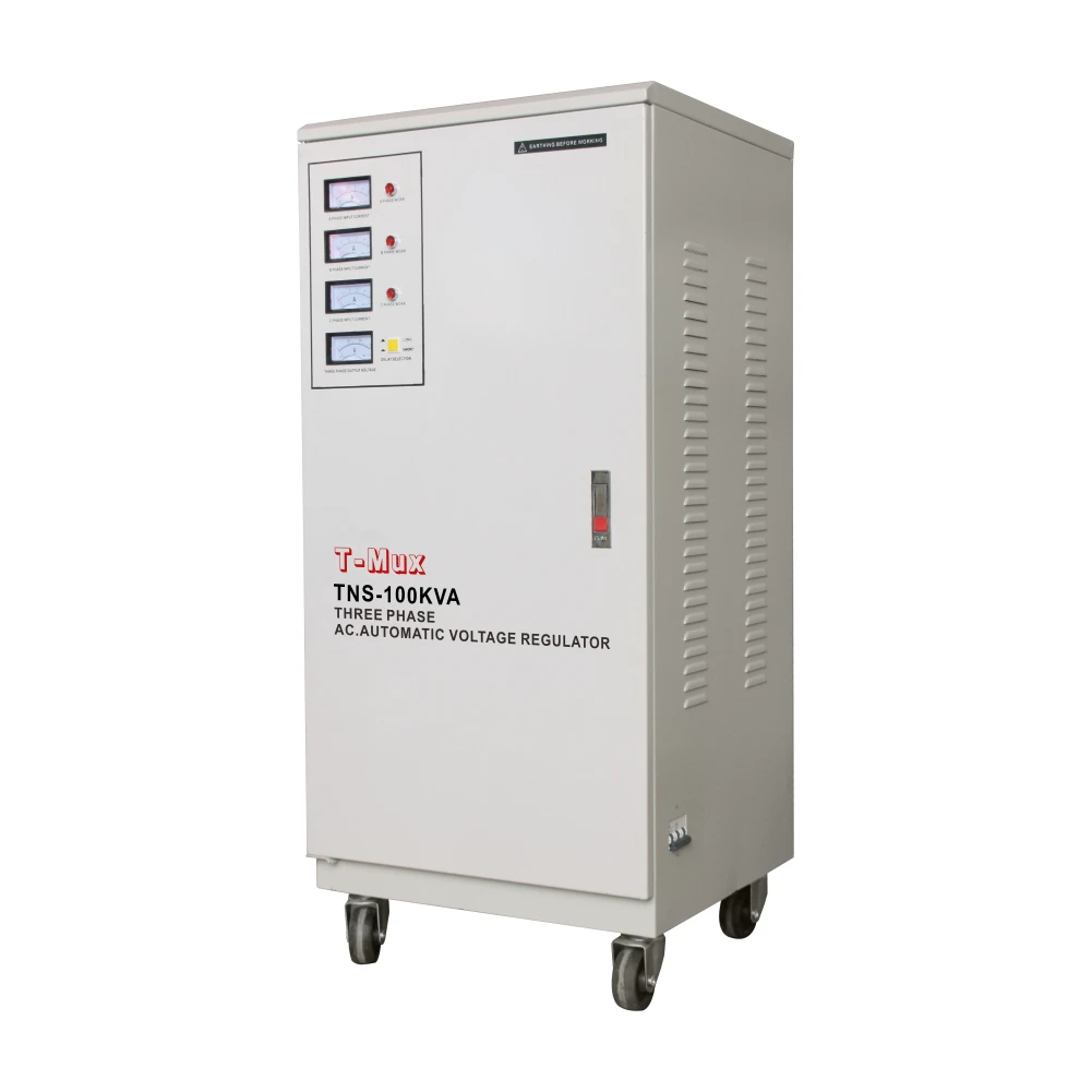 TMUX 100KVA AC Automatic Voltage Regulator Stabilizer for Office Three Phase Avr