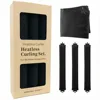 Coffret noir de 3 foulards en soie
