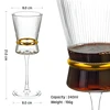 Verre à vin rouge transparent petit