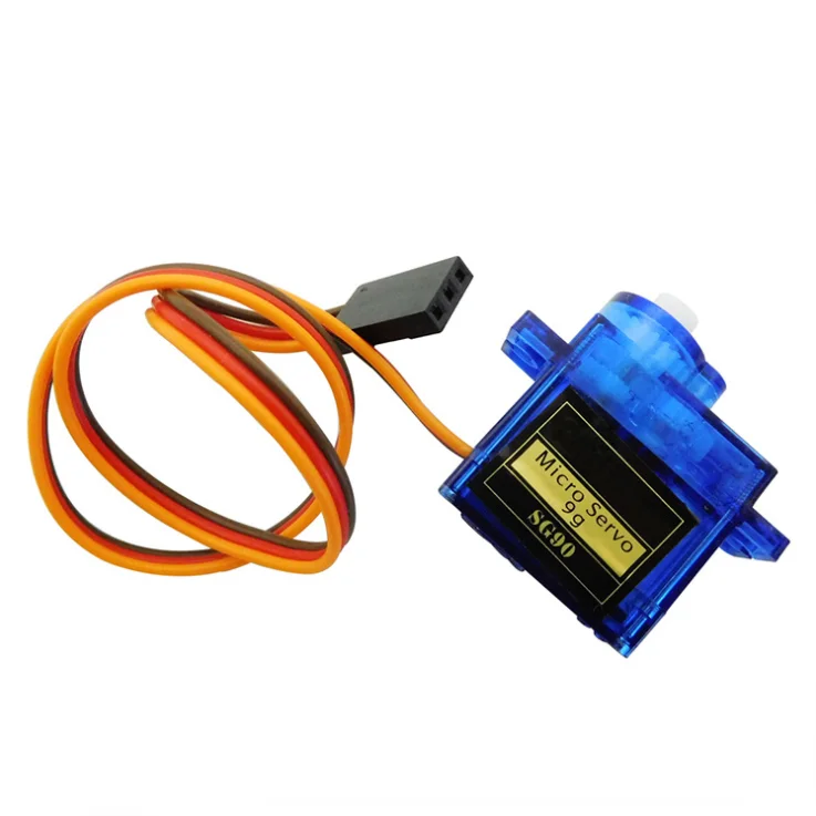 Confezione 3 Micro Servo Motori 9G SG90 – Ingressi In Metallo, 180°, Per Arduino E Progetti RC