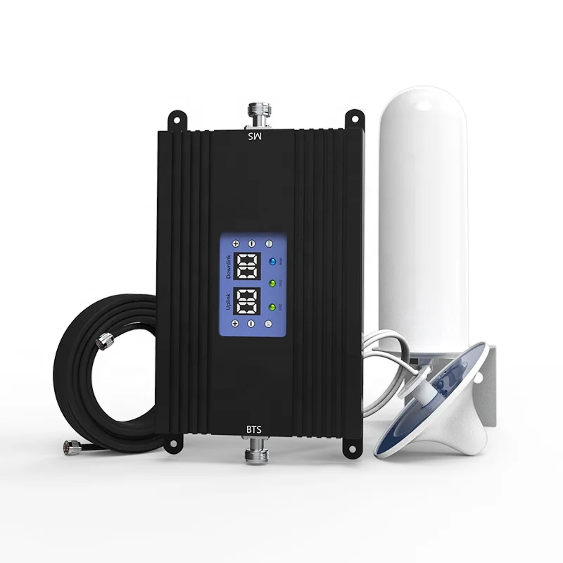 Lintratek engineering powerful 80dB dual band repeater 850 1700mhz gsm outdoor mobile network 3g 4g 5g signal booster