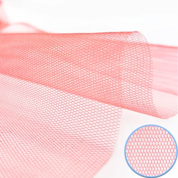 Hexagonal Mesh Bags Soft and Hard Mesh Fabric Polyester Laundry Bag Nylon Fishing Mesh Wedding Dress Mosquito Net Fabric