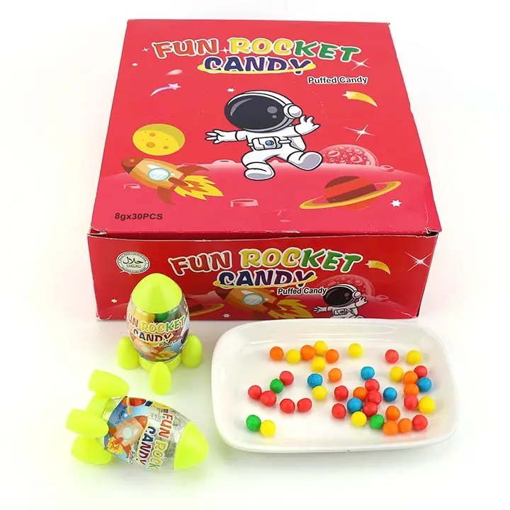 rocket bottle candy