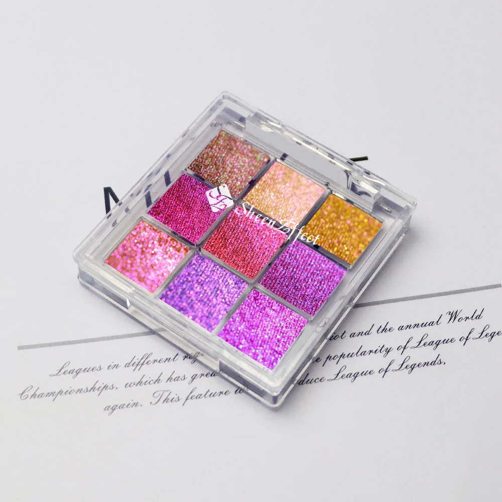Makeup In Bulk Long Lasting Multichrome Eyeshadow High Pigment Shimmer Pressed Eyeshadow Best