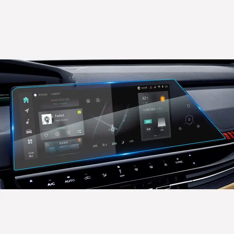 コックピットスクリーンプロテクター 12.3 インチ GPS ナビゲーションタッチスクリーンアンチスクラッチ画面保護フィルム ヒュン  コックピットスクリーンプロテクター 12.3インチ車用GPSナビゲーション強化ガラススクリーンプロテクターフィルム 用 ハイランダー 並行輸入 ... コックピットスクリーンプロテクター 強化ガラススクリーンプロテクター 9.2インチ カーインフォテインメント GPS ナビゲーション