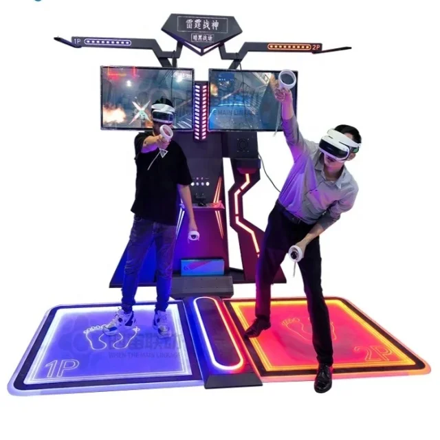 Vr Thunder God of War All-in-one Virtual Reality Game Console Shooting Gunfight Rhythm Lightsaber Simulator for Sale