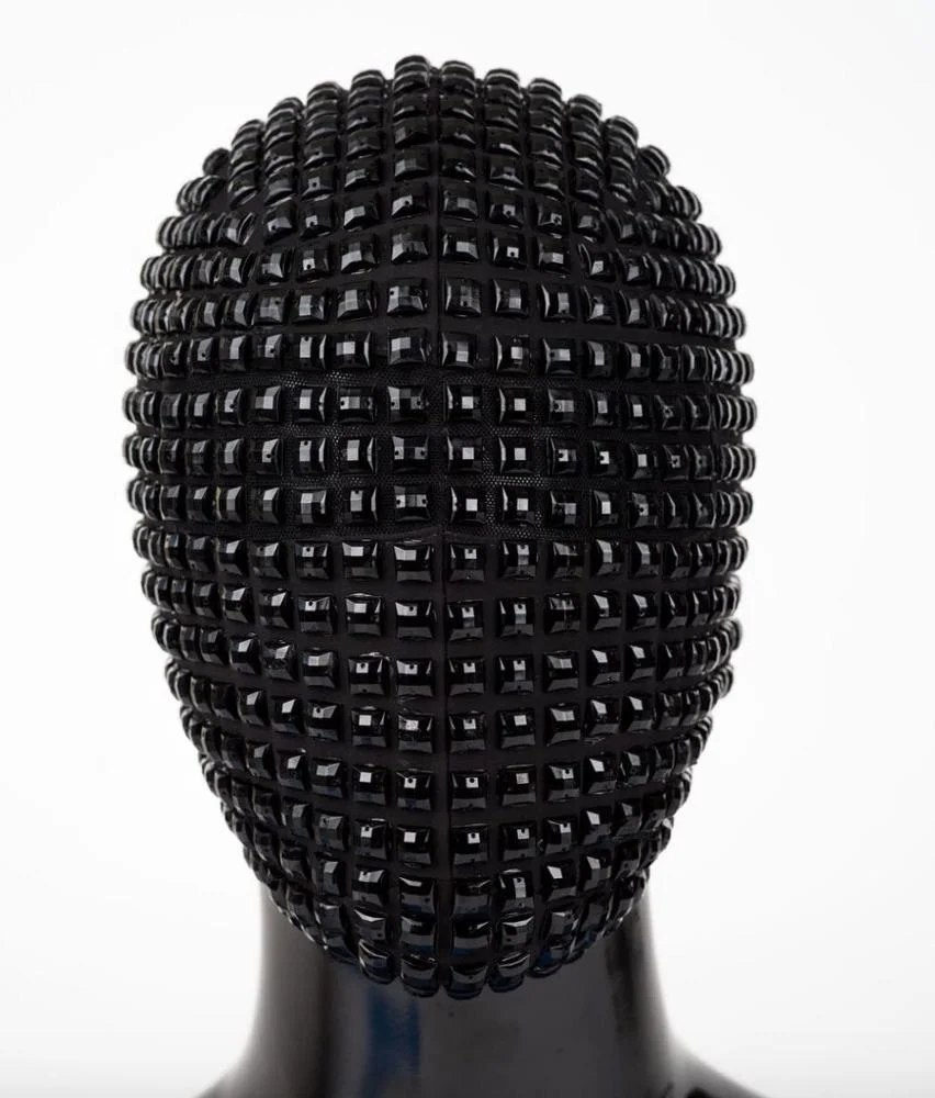 GOGO マスク男性女性ステージショーフルフェイスマスクを祝うバンディットフルドリルビットマスクフラッシュダイヤモンドバー着用