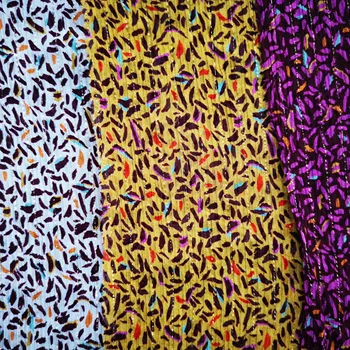 Thin Light Soft Hand Feel 110m-115cm 60gsm 80% Viscose 18.5% Silk 1.5% Metal Crinkle Lurex Silk Blend Fabric
