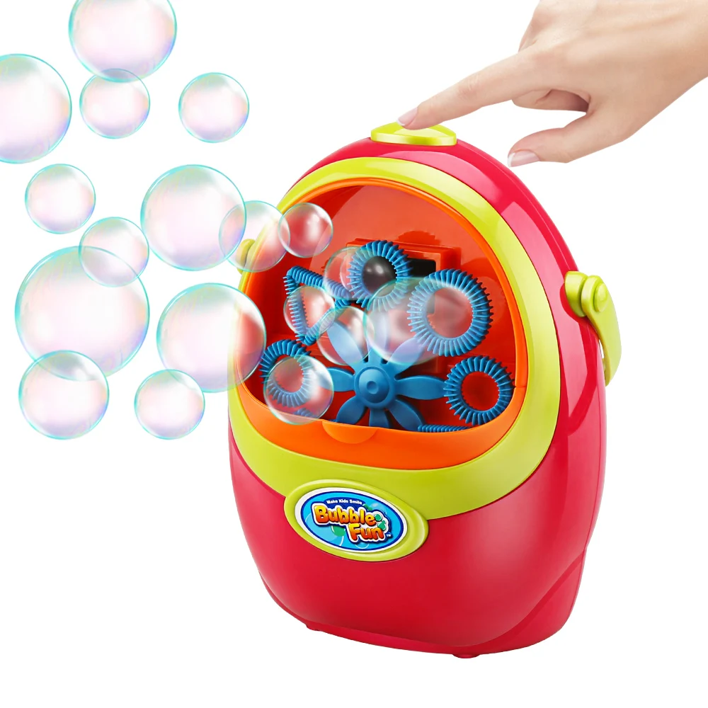 
Soap Bubble Machine for Kids , Bubble Make Outdoor Indoor Games,included Water Solutions - 3000 Bubbles Per Minute 