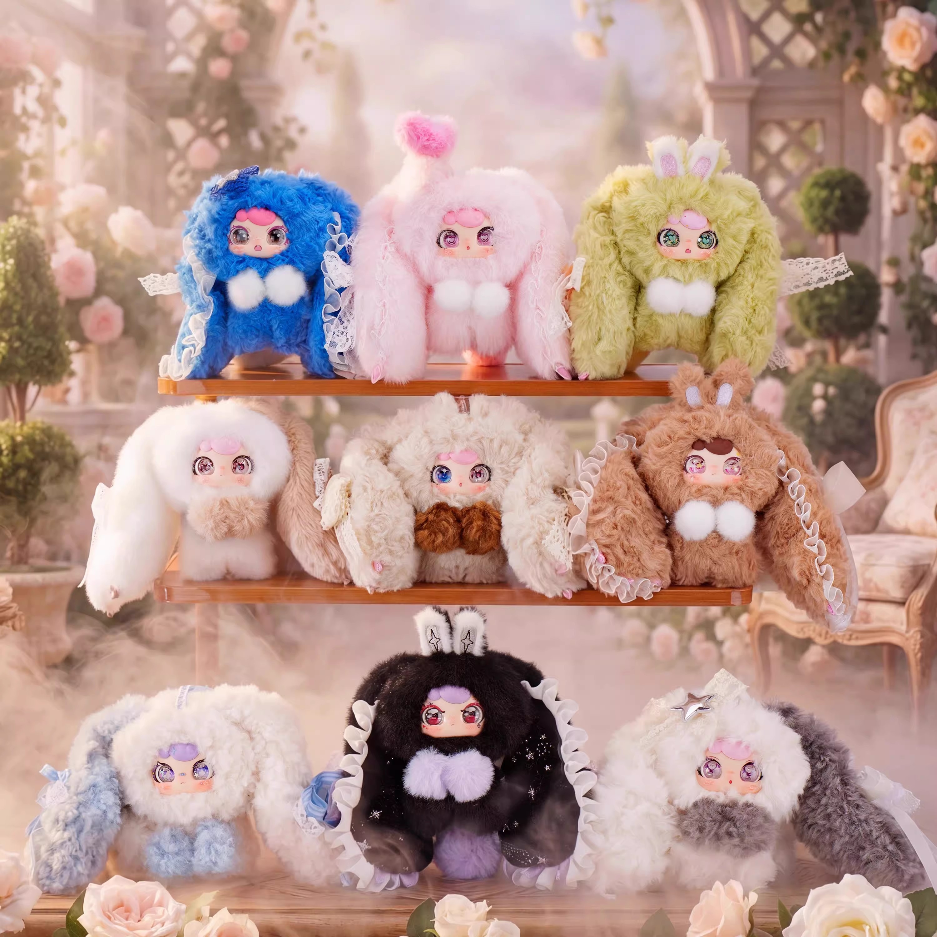 Zaza BBtoy Soft Little Cloud Series Plush Blind Box Backpack Charm