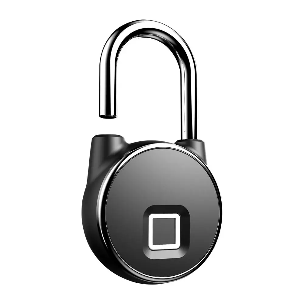 RSH USB Перезаряжаемый смарт-замок, БЕСКЛЮЧЕВОЙ замок с распознаванием отпечатков пальцев, IP65 Водонепроницаемый Противоугонный замок, дверной замок для багажа