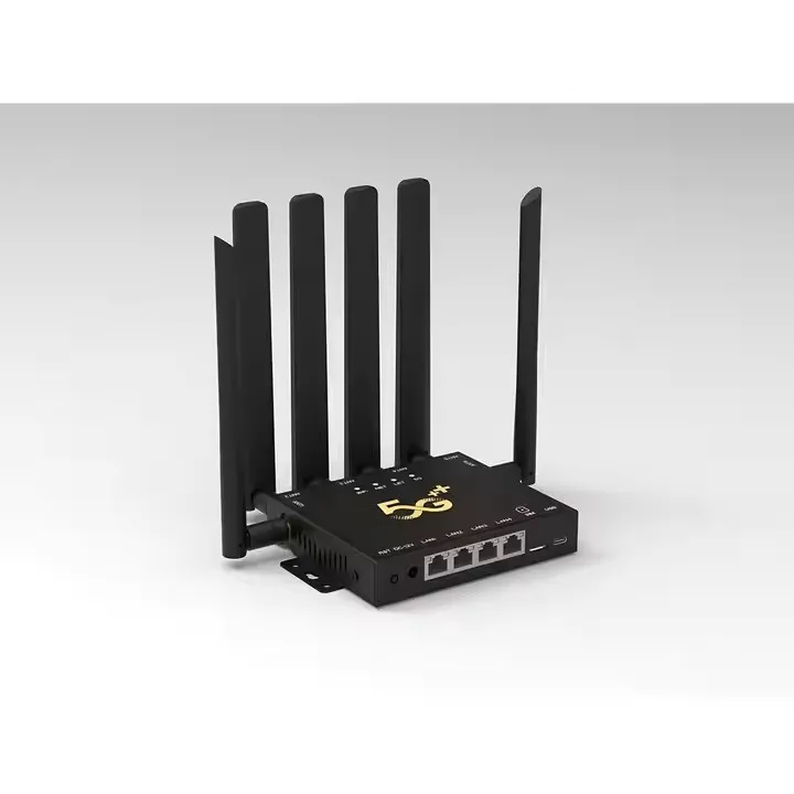 Custom Logo High Performance 4G 5G LTE CPE with SIM Card Slot SDX55 WiFi 6 Modem Router 5G