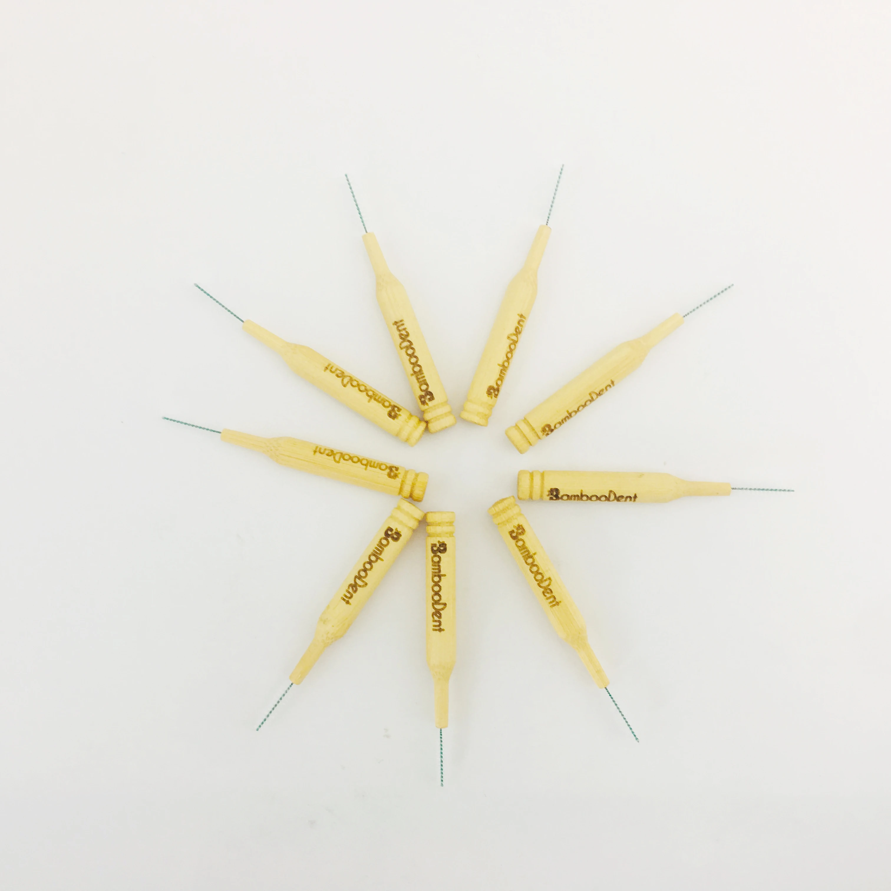 Экологически чистые деревянные межзубные палочки из бамбука