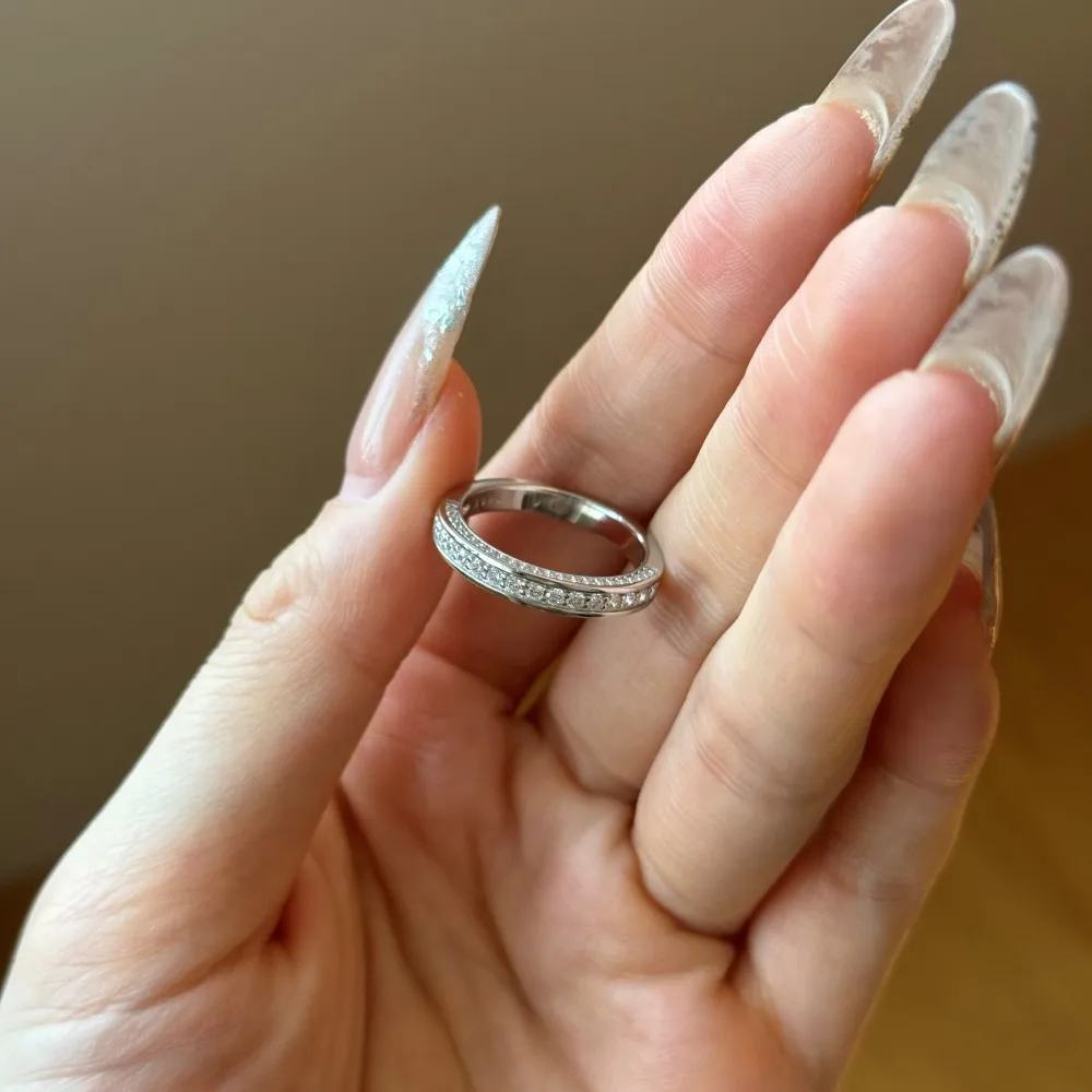 KAKODIY fashion engagement new wedding 925 sterling silver French luxury concave ring detail 8