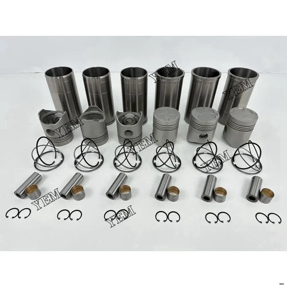 2D Engine Liner Kit With Cylinder Liner Piston Rings Set for Toyota