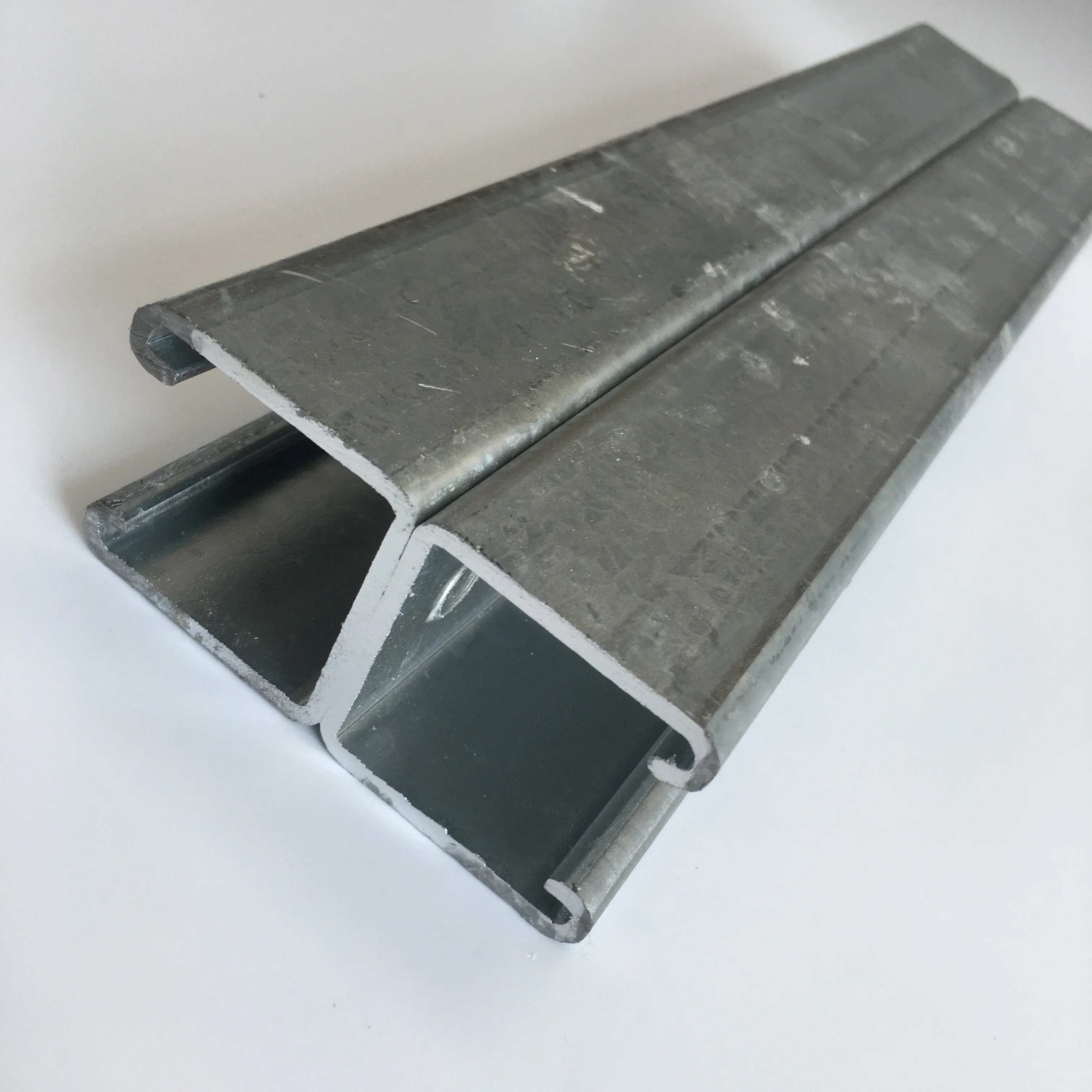 Double Welded Unistrut Channel Deep Back To Back Steel Plain Channel