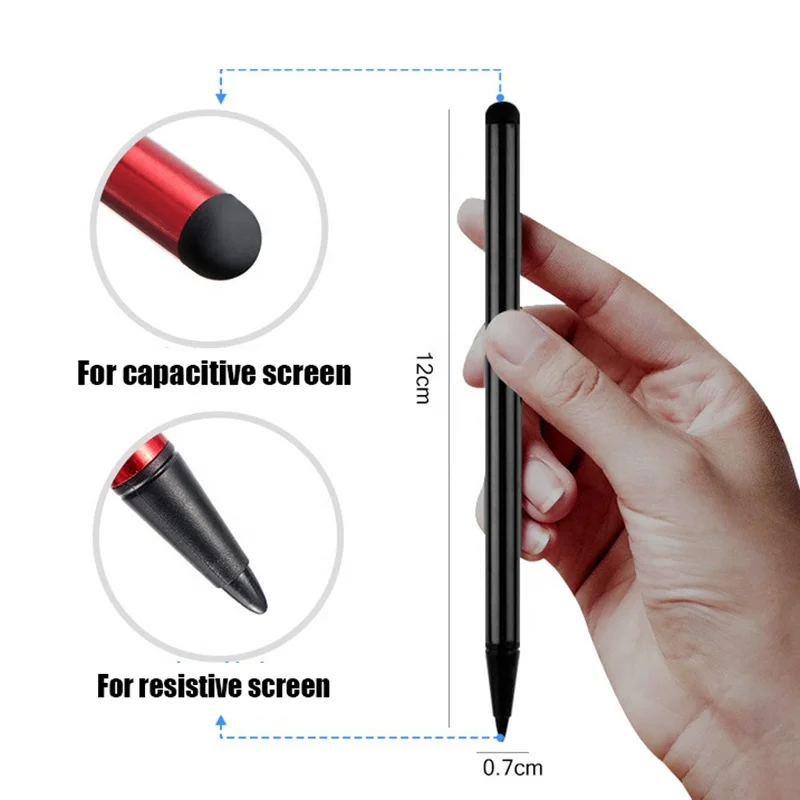 Universal Touch Screen Pen in Capacitive Resistive