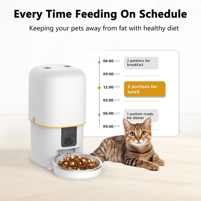 Wifi Automatic Auto APP Pet Feeder Comedero Alimentador Para Perro Gato Mascotas Microchip Bowl Dog Food Dispenser for Cat