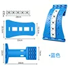striscia morbida in silicone blu e bianco con pluriball