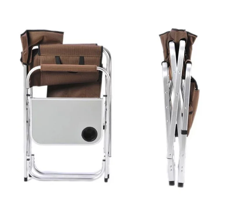 Npot Multifunctional Lightweight Foldable Metal Director Chair With