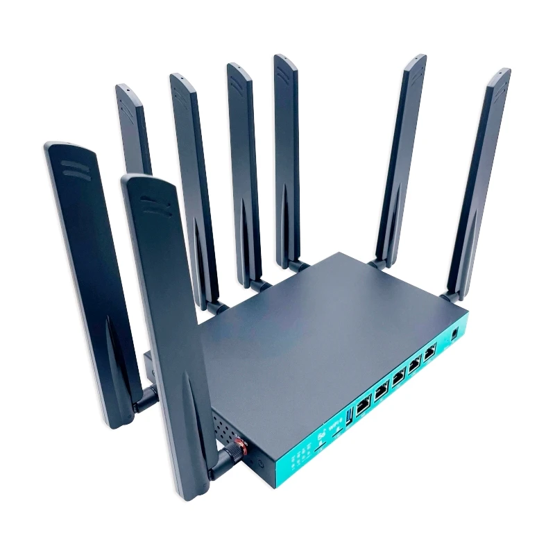 Dual band WIFI6 5g lte router M2 interface 1800Mbps Openwrt 5g 