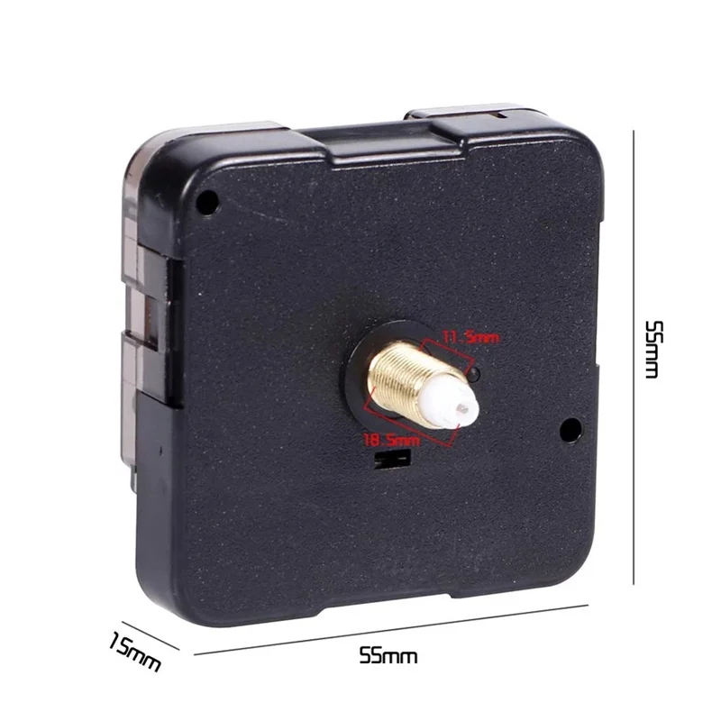 6168s Quartz Wall Clock Movement Mechanism Set With White Hands Sangtai