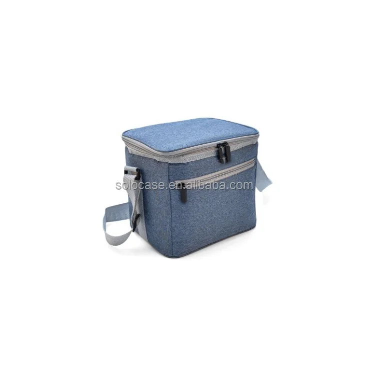 Oxford Lunch Picnic Zipper Tote Cooler Bag