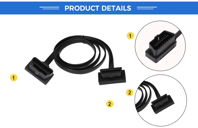 product universal obd2 dual mode cable stable high speed transfer code reader for vehicle diagnostics type c  16pin-3
