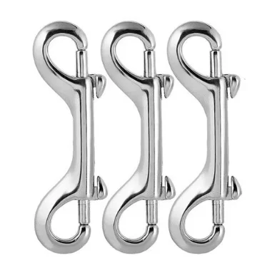 High Quality Zinc Alloy Snap Hook - Double Ended Pet Leash Clip for Dogs, Heavy Duty Dog Equipment