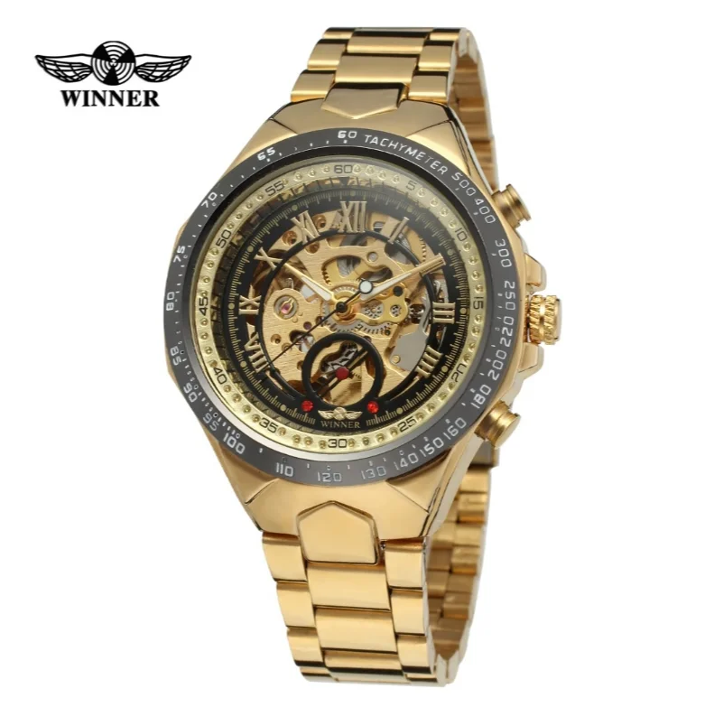 Winner TM432 Luxury Montre Homme - Mens Mechanical Watch
