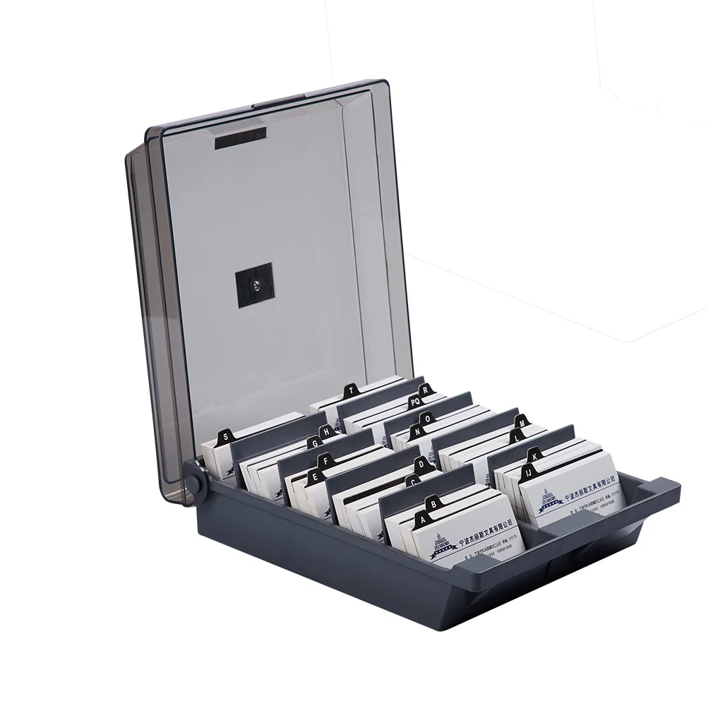 1000 шт., прозрачная коробка для карт