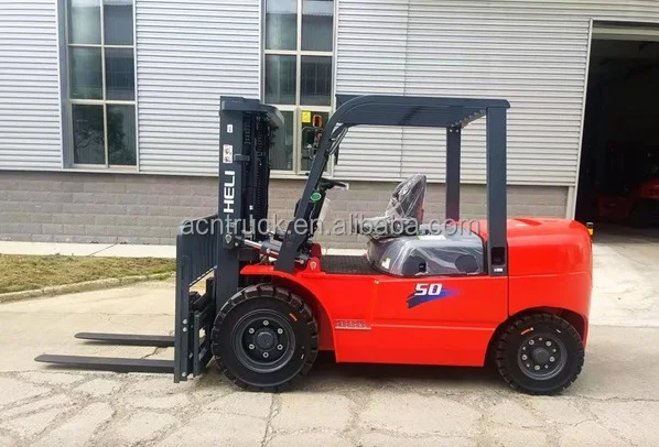 HELI diesel Forklift CPCD50 Logistic Machinery With Spare Parts