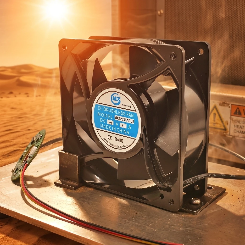 Water Heater, 120mm, 120x120x38mm, Solar, 150°C - detail 10