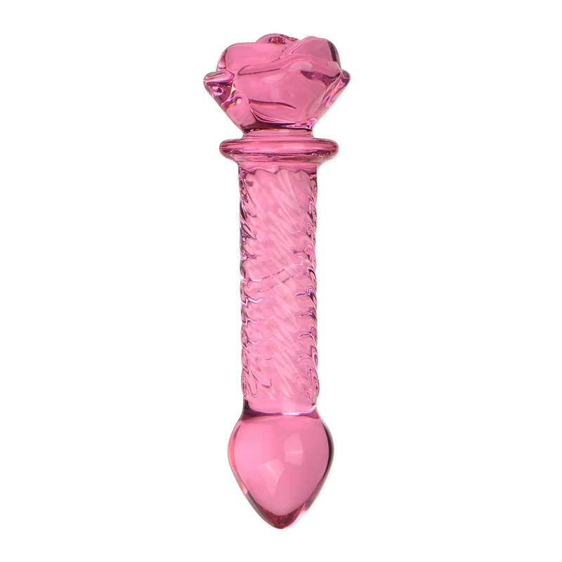3 Set Pink Glass Dildo Vagina Anal Massage for Women Dildo Sex Toy