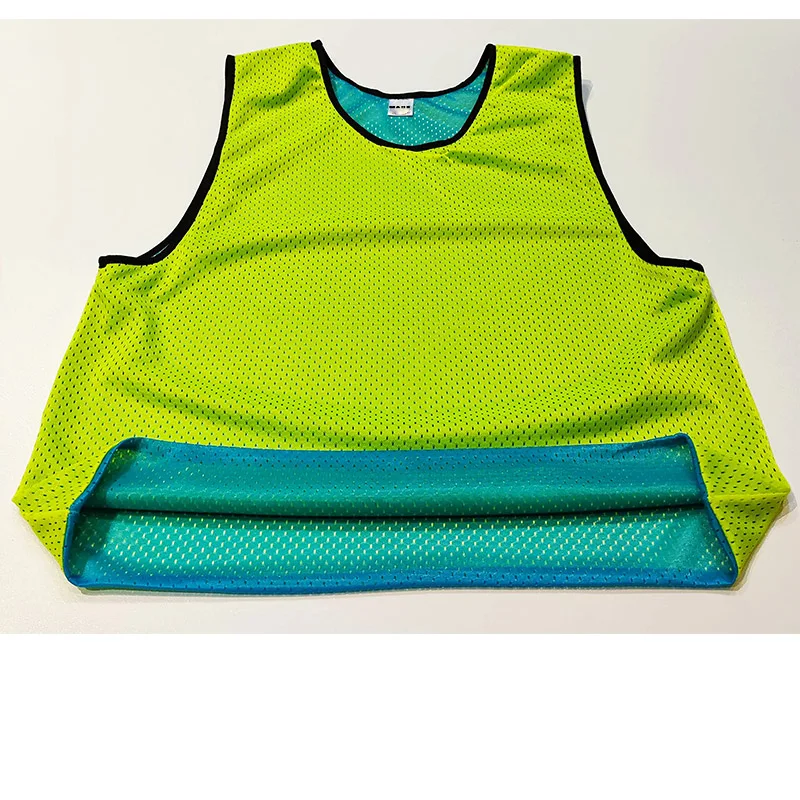 Oem Factory Soccer Bibs Training Sports Mesh Vests Double Sided Pinnies ...