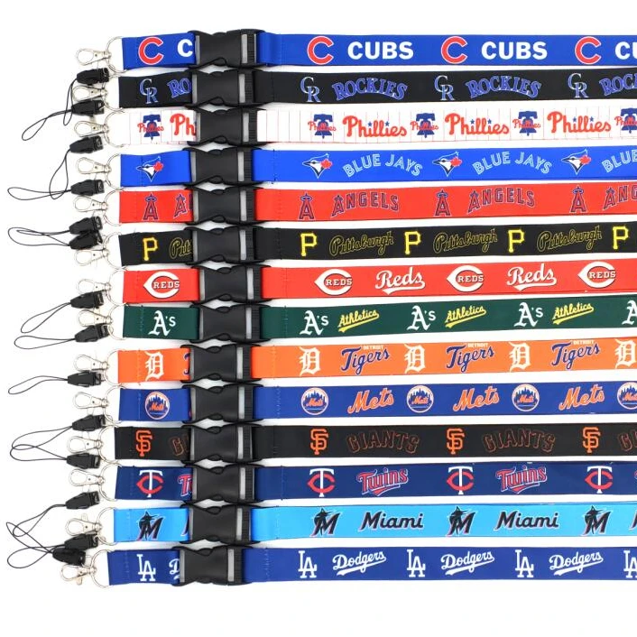 2024 Newest MLB Lanyards Ready to Ship for 30 Teams