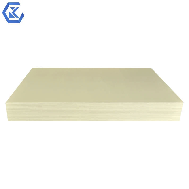 Polypropylene PP Plate Board Sheet 3mm Thick Rubber Sheet Custom Cutting Printing Extruding CNC Moulding Advertising PE