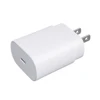 Adaptador blanco de 25 W para EE. UU. sin caja