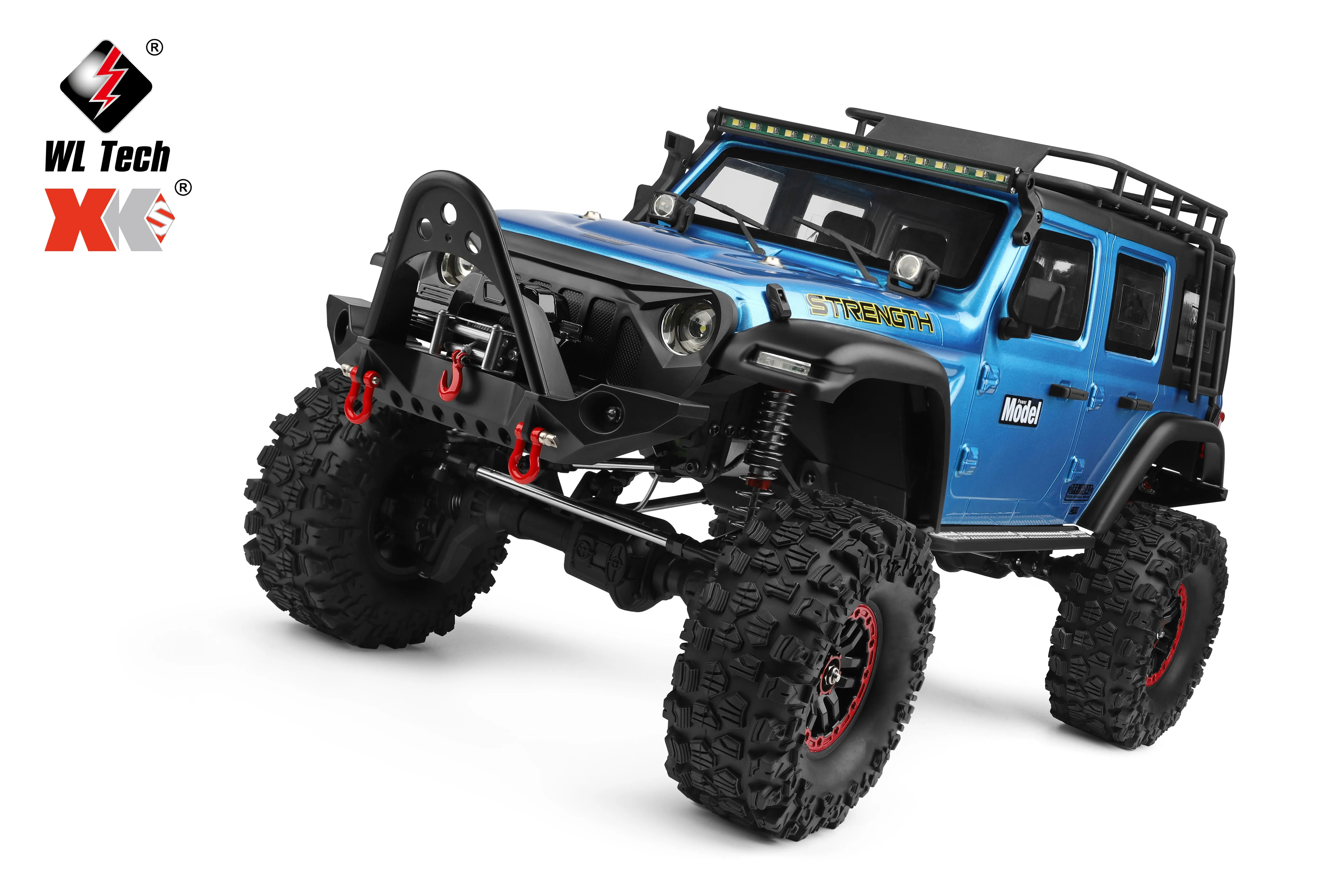 WLtoys 104020 104010 104026 with WinchRC Car 1/10 Rock Crawler 4WD