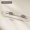 Suction Cup Towel Rack [Silver Short Model]
