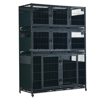 Chinese Supplier Hot Sale Stainless Steel Pet-Showing Dog Cat Cage for Veterinary