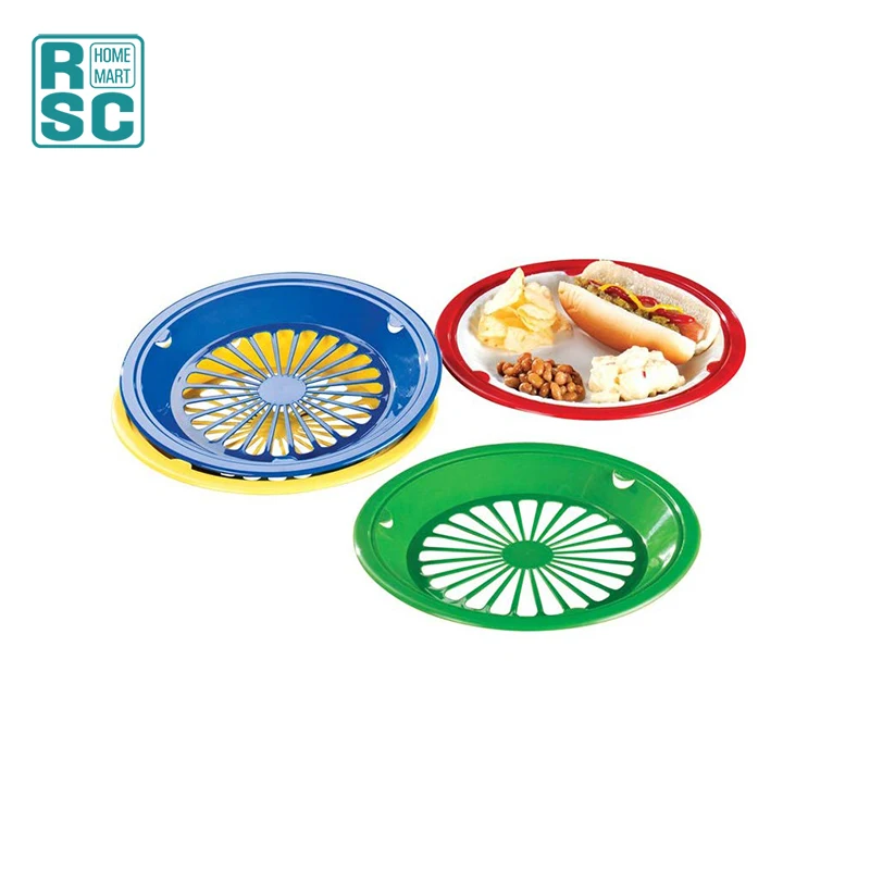 OEM Welcome Set of 8 Reusable Plastic Paper Plate Holders