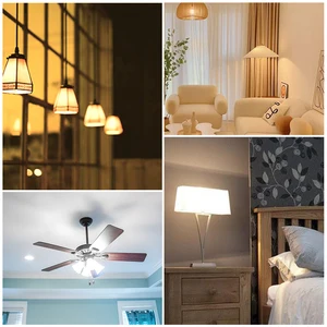 Vertak 3000K-6500K LED Light Bulbs 3W-10W G45 E27 Base Plastic Lamp Body Reflector Type for Home Use