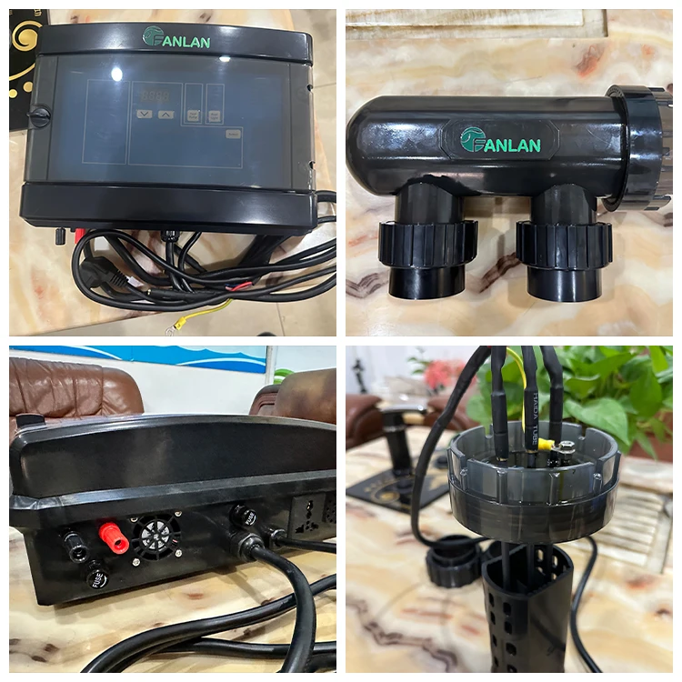 2 in 1 Automatic Dosing Chlorine Salt Chlorinator for Swimming Pool
