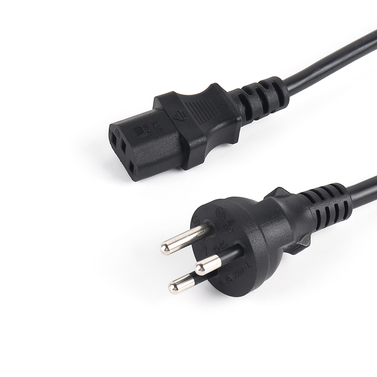 Thai Ac Power Cord with IEC Thailand Standard Ac Power Cord Plug Wire Cable TISI 