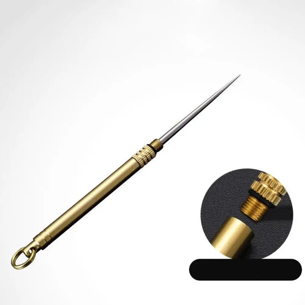 Титановая уличная портативная многофункциональная зубочистка для повседневного использования бутылка вилка фруктов инструмент кемпинга прочная чем зубная